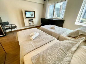 Flat com garagem perto hospital BP